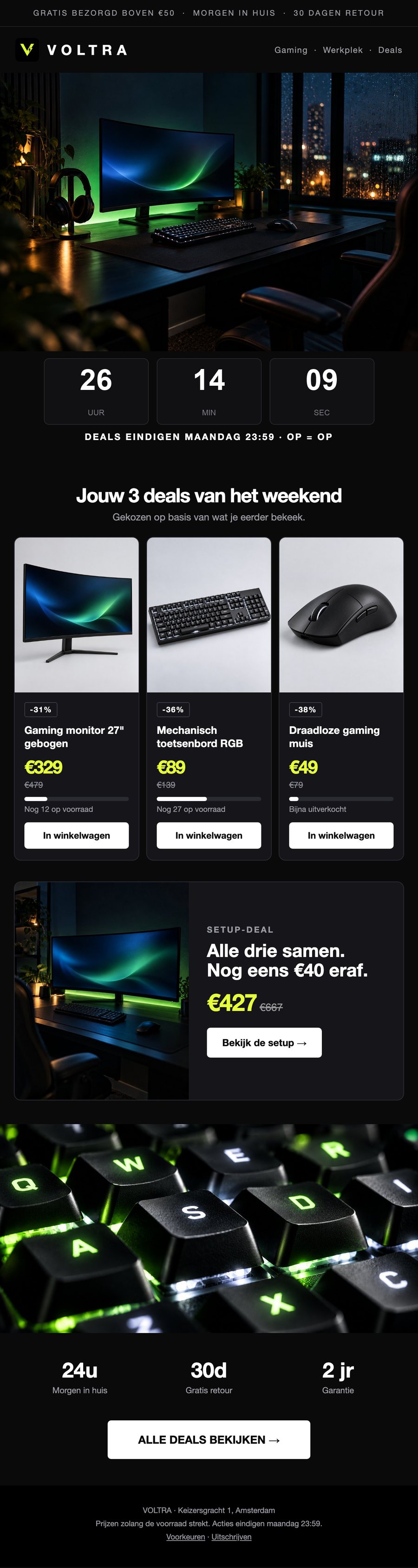 BLACK FRIDAY DEALS: tot 40% korting, speciaal voor jou